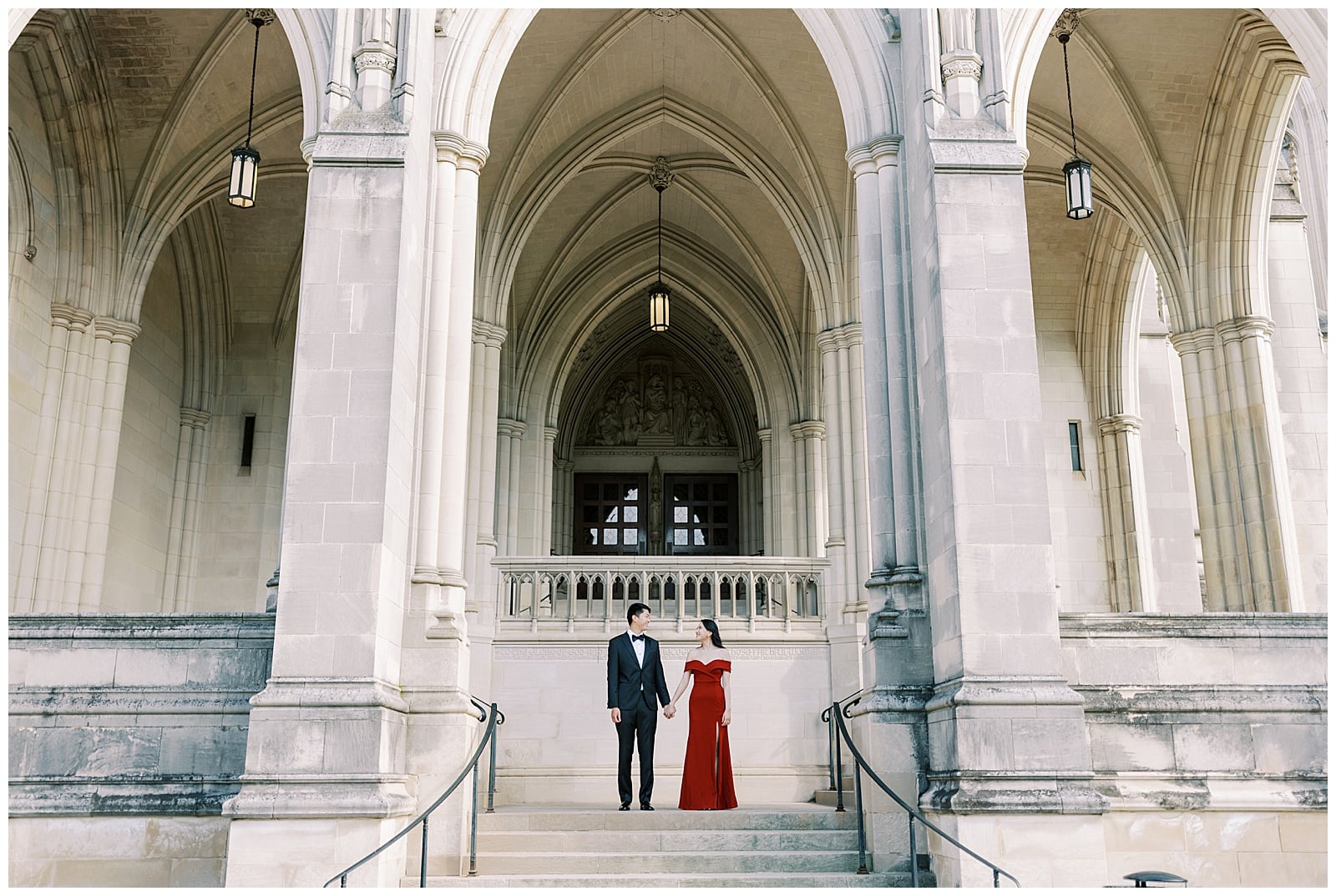Best Kept Secret: Washington National Cathedral Engagement Photos