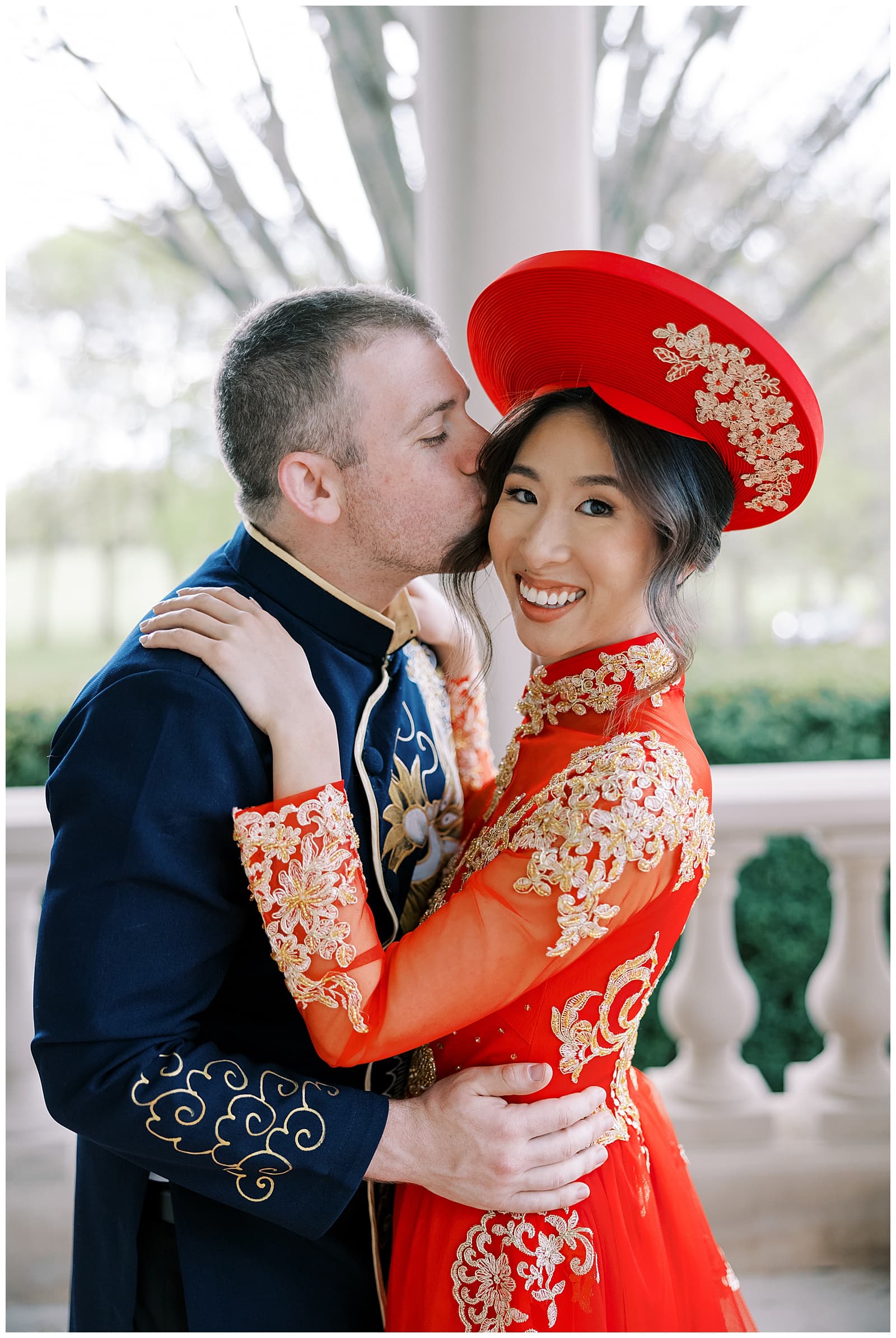 Iconic Modern Vietnamese Wedding Traditions at the Great Marsh Estate -  Danielle Defayette Photography